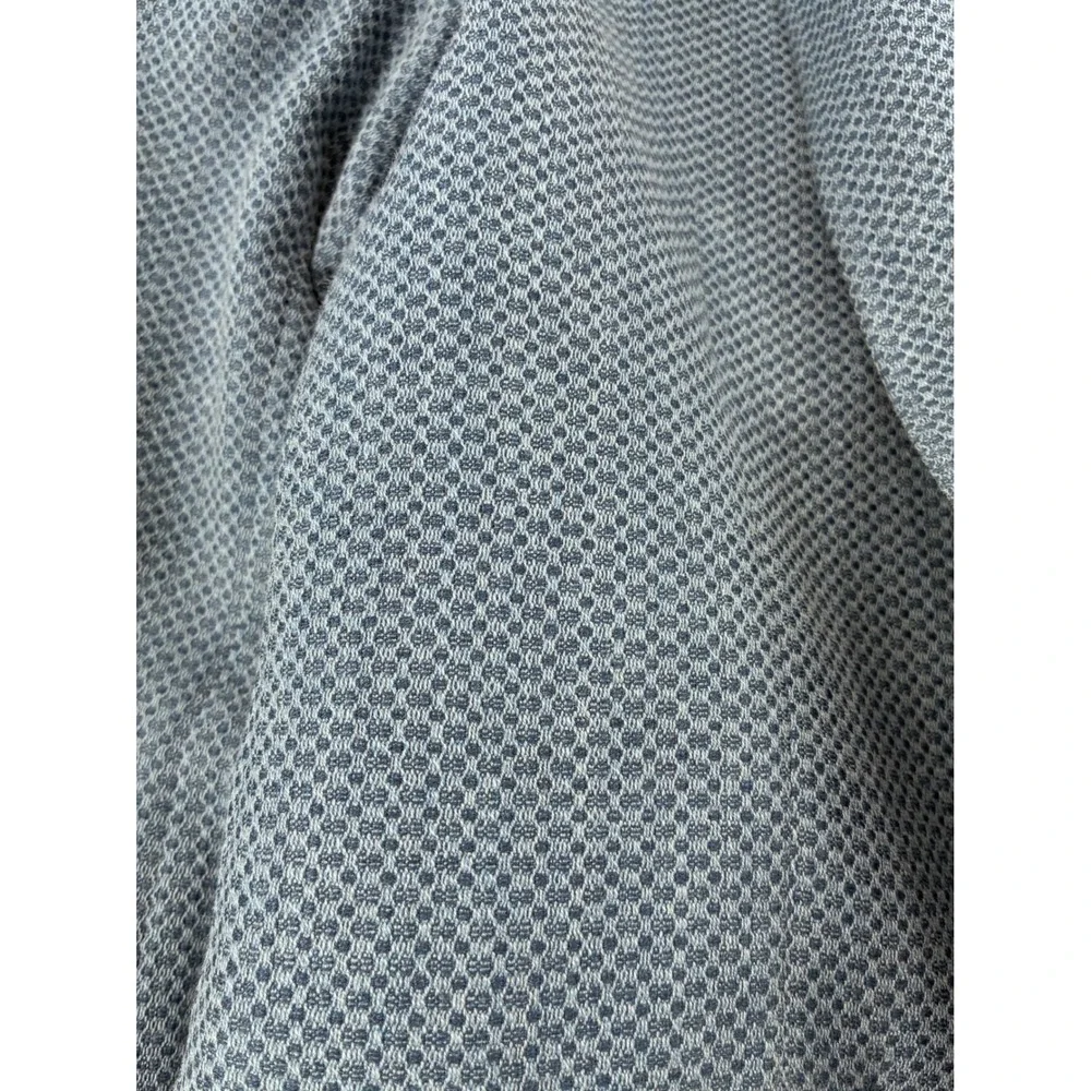 Tailorbyrd Collection Blue Micro Pattern Flamingo Lining Blazer Sport Coat 44R